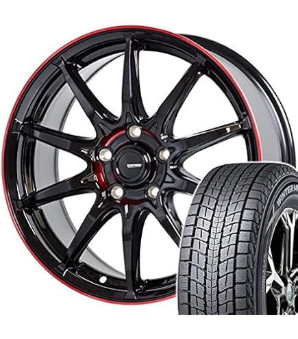 Amazon | 225/55R19 スタッドレスタイヤ&ホイール4本セット 80系